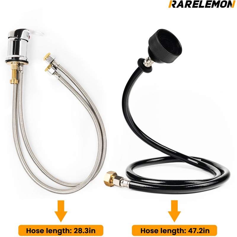Professional Beauty Salon Shampoo Sink Bowl Faucet and Sprayer Kit