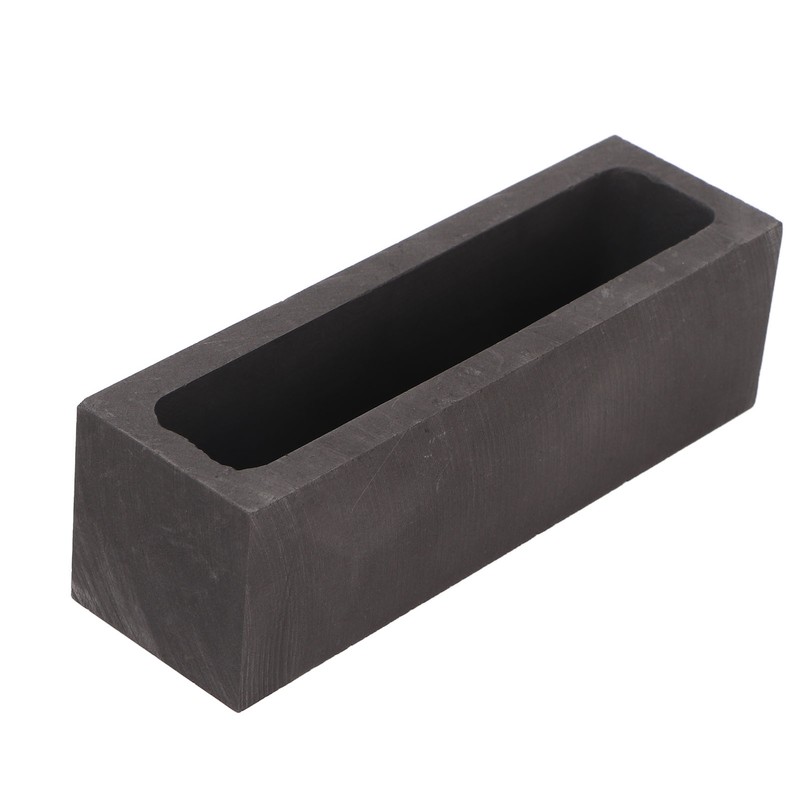 Graphite Ingot Mold Rectangular High Thermal Stability Metal Graphite Crucible