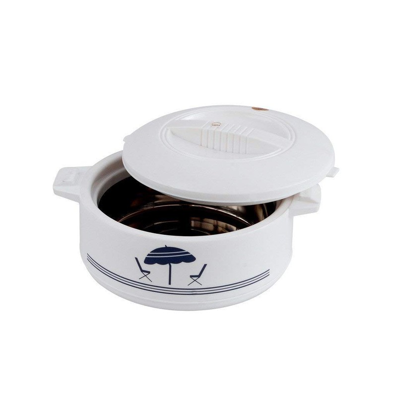 Cello Chef Deluxe Hot-Pot Insulated Casserole Food Warmer/Cooler, 5-Liter, White
