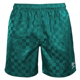Umbro Men's Standard Checkerboard Short, Storm/Sage, XX-Large