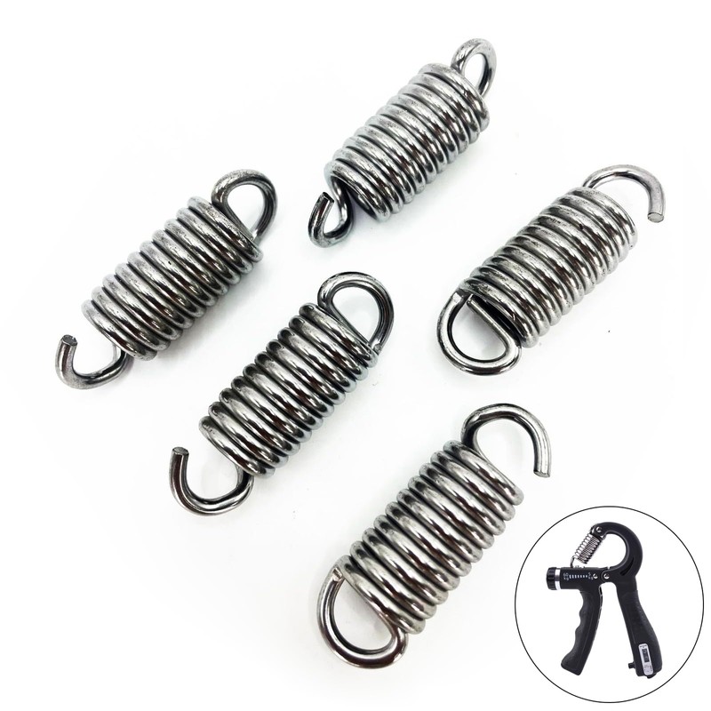 SquEqu 5 Pack Hand Grip Strengthener Spring Replacement For Hand