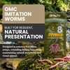 OMC Revibed Imitation Worms 8pcs - Artificial Fishing Worm Bait