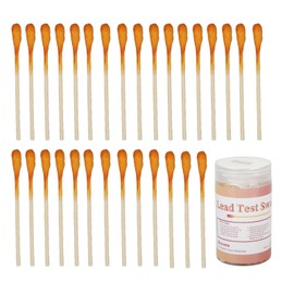 30Pcs Paint Test Swabs High Accuracy Instant Paint Test Kit for All Painted Surfaces Ceramics Dishes Metal Wood