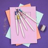 Uni-Ball UMN-S-05 Gel Rollerball Pen 0.5mm Tip White Barrel Sky