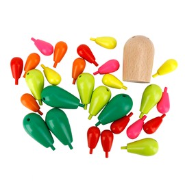 Wooden Children Puzzle Balancing Cactus Toy Assembled Building Blocks