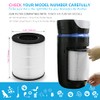 Ulrempart Replacement Filter Compatible with Air Purifier Model AP-T20, AP-T20WT,