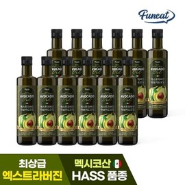 Fernit cold-pressed extra virgin HASS variety avocado oil 250ml x 12 bottles / 퍼니트 저온압착 엑스트라버진 HASS 품종 아보카도오일 250ml x 12병