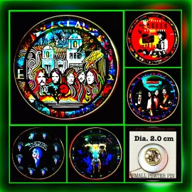 EAGLES HOTEL CALIFORNIA 5 SMALL PINS GIFT & CONCERT CHARMS