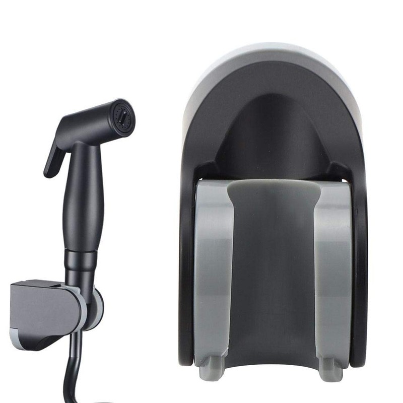 Shower Head Holder, Wall Mount Hand Shower Bracket Adjustable Movable