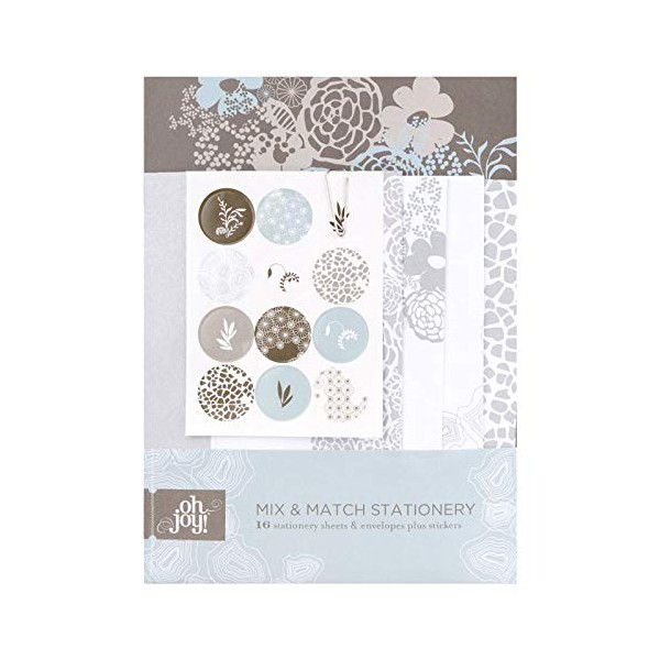 Oh Joy! Mix & Match Stationery (Oh Joy! Greeting Card Set, Blank Interior Pattern Paper and Envelopes)