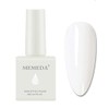 MEMEDA Esmalte de gel para uñas, Milky White, 7.4 ml