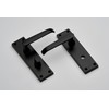 Designer Levers - Victorian Straight Lever Door Handles - Matt