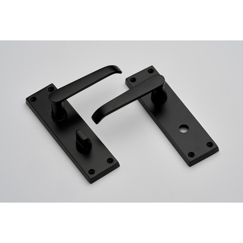 Designer Levers - Victorian Straight Lever Door Handles - Matt
