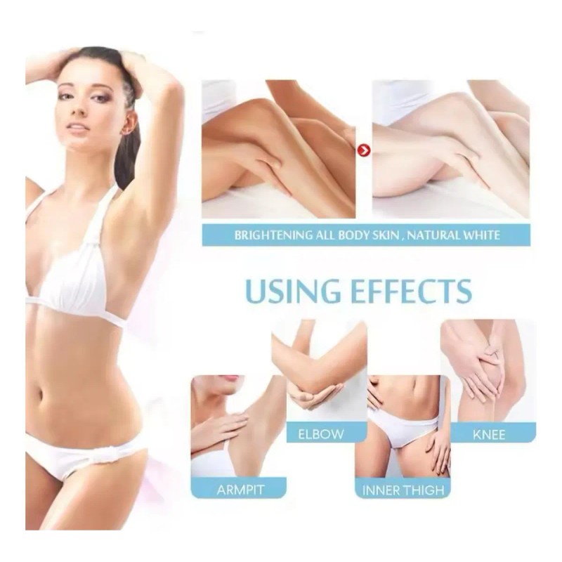 Crema Blanqueadora Aclara Cuerpo Zonas Intimas Cuello Codos Neutra