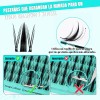 Kit De Extensiones De Pestañas Lujo Amzgirl Lash