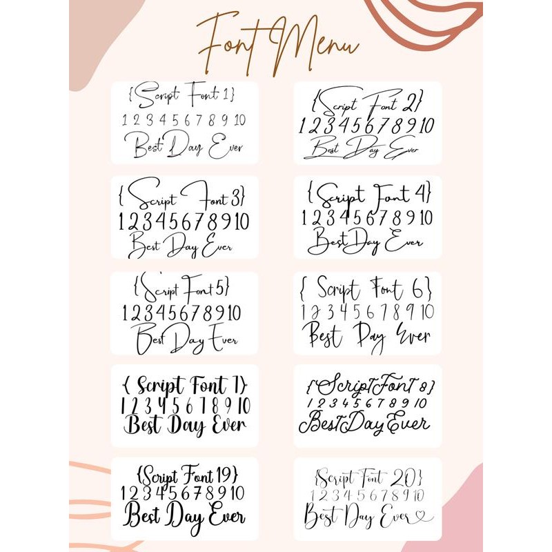 Rattan Table Numbers - Wedding Decor - Boho - Retro