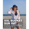 Zylioo XL/XXL Fishing Hat 3XL Fishing Hat for Large Head,