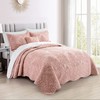 BYTIDE Quilt Bedspread King 4 Piece Bedding Set 102" x