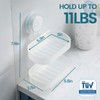 TAILI Soap Dish with Drain for Bathroom, Max Hold 5