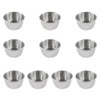 UPKOCH 10 x Stainless Steel Sauce Cups