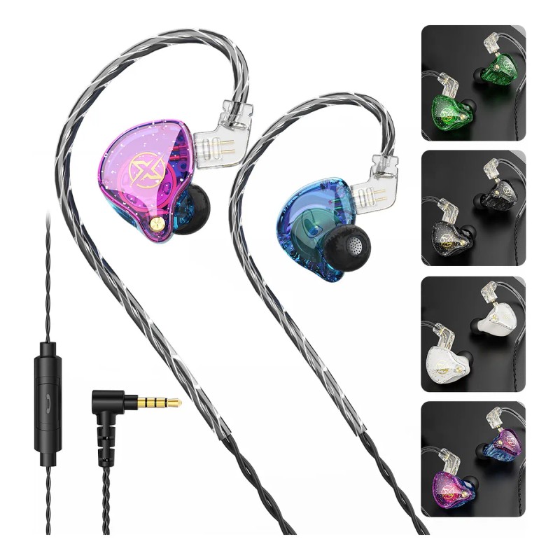 Audífonos de Cable In-ear con Micrófono Deportivos Colorful Hybrid Monitores