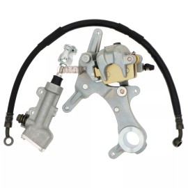 Altaye Rear Brake Master Cylinder Caliper & Hose Assy for Kawasaki KX250F KX 250F 04-18