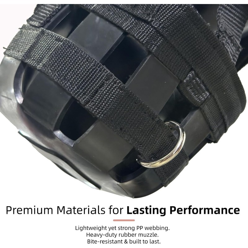 BARN & STABLE Horse Grazing Muzzle Halter for Easy Breathe,