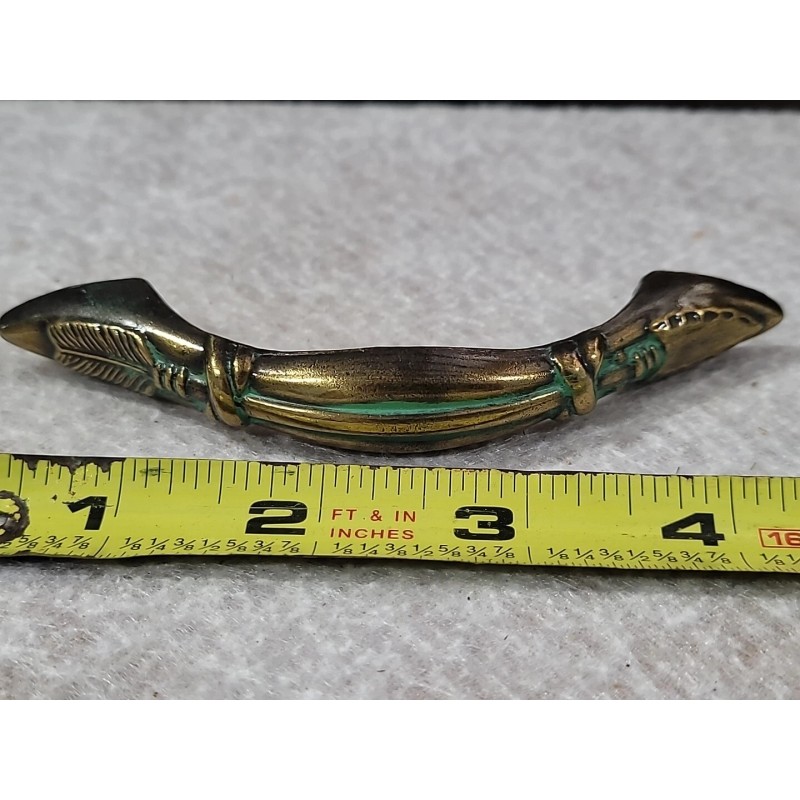 Hickory Hardware Southwest Lodge Verde Antique 3"cc Arrow Cabinet Pull