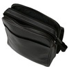 Tassia PU Leather Messenger Bag - Rear External Zipped Pocket