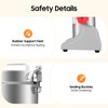 FIPINIXK Electric Grain Mill Grinder, 3600W Large Grinder with Carbon