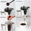 HomsHug French Press Coffee Maker – Stainless Steel French Press,