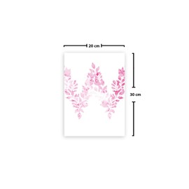 Le Jardin du Lin Printed Cotton Bags with Drawstring, Shopping Bag, Cloth Bag, Vegetable Bag, Reusable, Eco-Friendly, Multi-Purpose, Foldable, Size: 20 x 30 cm