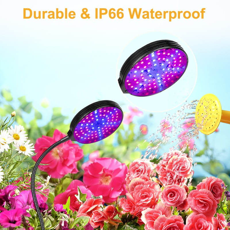 USB Remote Control Timing Plant Light Waterproof Full Spectrum Succulent