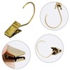 KaiYi Curtain Clips, Curtain Rod Clips, Set of 16, Clip