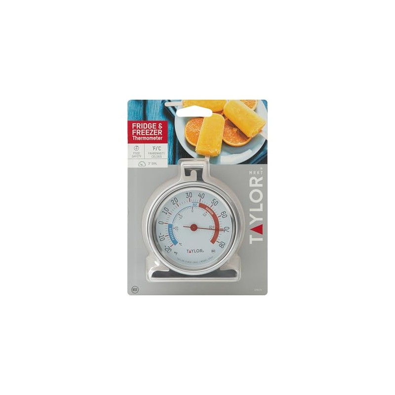 Taylor Precision Products 5924 Large Dial Kitchen Refrigerator and Freezer