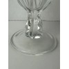 Anchor Hocking Ice Cream Parlor Sundae Clear Glass Flower Hexagon