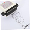 Gadpiparty 2sets Math Roller Stamp for Boy Girl Self-inking Addition