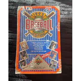 1992 Upper Deck SERIES 1 Baseball Edition Wax Box - Sealed Find the Williams