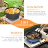 Camping Dutch Oven, 9 Qt Pre-Seasoned Camping Cookware Pot with