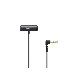 Sony Micrófono estéreo ECMLV1 de Solapa