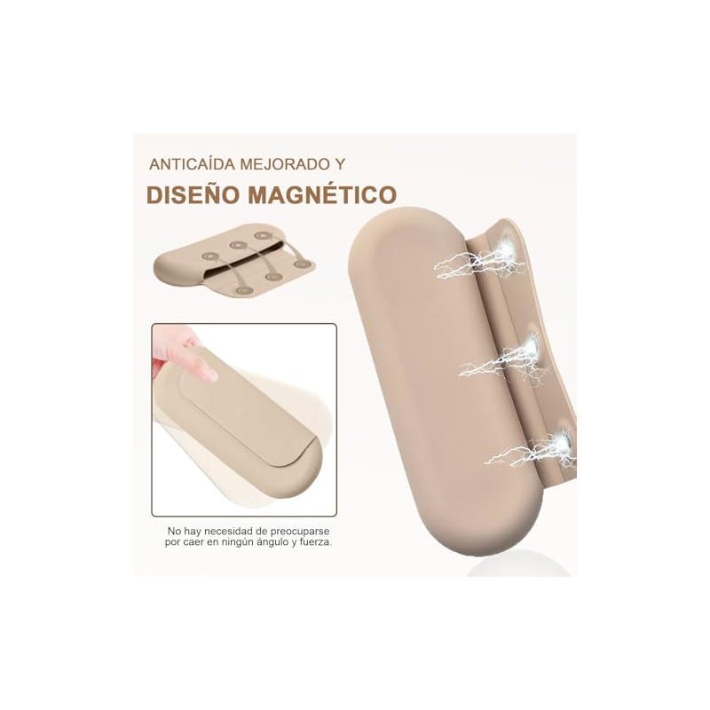 Estuche para Brochas de Maquillaje de Silicona