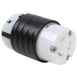Legrand-Pass & Seymour L620CCCV3 Industrial Specification Grade Turn Lock Connector 20-Amp 250-volt Two Pole 3 Wire