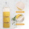 COVRA 3-Pack Wall Hanging Storage Bags – Over-the-Door Organizers with