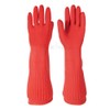 Mommyson rubber gloves extra large red left hand 2 x