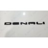 GMC 1pc Gloss Black Rear DENALI Emblems Letters Fit 2021-2023