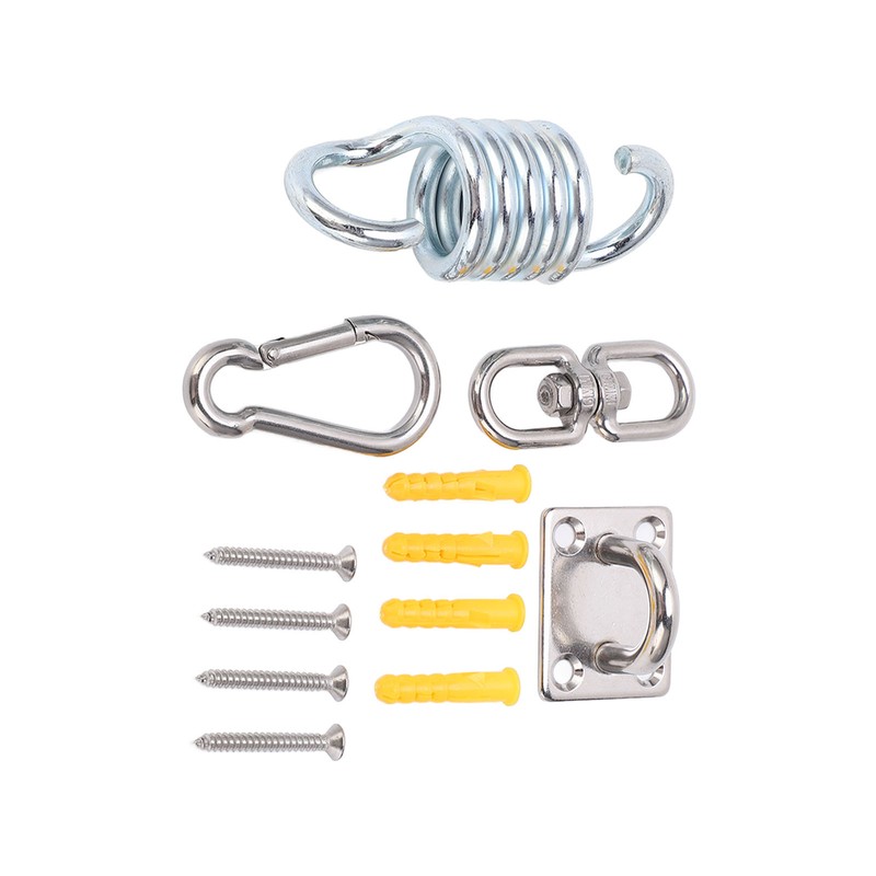 Stainless Steel Ceiling Hammock Hanging Kit 551lb Capacity Suspension Hook