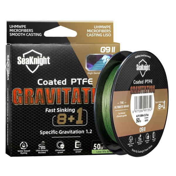 SeaKnight G9 II 9 Strands 8+1 Braided Fishing Line Fast