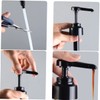 Mobestech 2pcs Black Pump Head for Oil Consumption Bottle Versatile