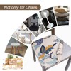 SearchI Seat Covers for Dining Room Chairs Stretch Printed Chair