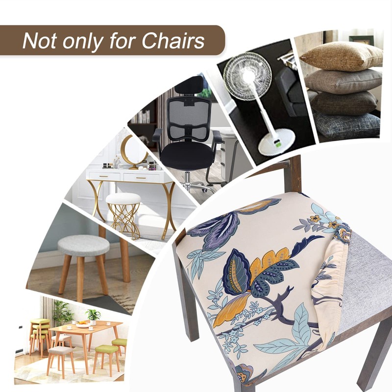 SearchI Seat Covers for Dining Room Chairs Stretch Printed Chair